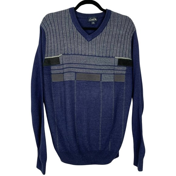 VINTAGE 90s Arnold Palmer Knit Pullover Sweater - Picture 1 of 8